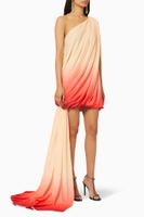 Iman Silk-Blend Mini Dress - thumbnail