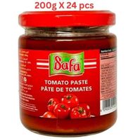 Zahrat Safa Tomato Paste 22 24 Glass Bottle (Pack Of 24 X 200g)