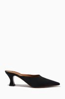 Solaris 55 Mules in Grosgrain Solaris 55 Mules in Grosgrain