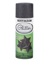 RustOleum 10.25OZ Black Glitter Spray