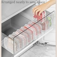 10 Piece Food-Safe Freezer Storage Set Sealable, Stackable Space Saving Freshness and Flavor Protection Lightinthebox