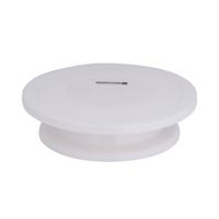 Royalford 360° Revolving Cake Stand 28cm-(White)-(RF10866)