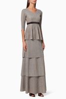 Dove Tiered Maxi Dress - thumbnail