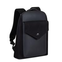 Rivacase 8524 Black Canvas Urban Backpack 14-Inch - thumbnail