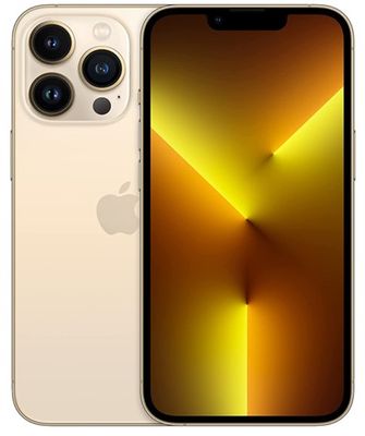 Apple iPhone 13 Pro (USA / TRA) 6.1 inch, 128GB, 6GB, Gold with FaceTime