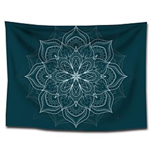 Wall Tapestry Art Decor Blanket Curtain Hanging Home Bedroom Living Room Dorm Decoration Polyster Bohemia Indian Mandala Psychedelic Floral Flower Lotus miniinthebox
