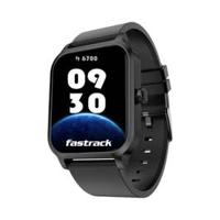 Fastrack Reflex Rave Fx Smart Dial Silicone Strap for Unisex, Black (FST-38083PP12)