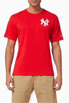 x MLB New York Yankees Cotton T-shirt x MLB New York Yankees Cotton T-shirt