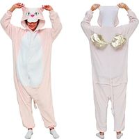 Adults' Kigurumi Pajamas Nightwear Unicorn Elephant Character Onesie Pajamas Flannel Cosplay For Men and Women Carnival Animal Sleepwear Cartoon Festival  Holiday Costumes Lightinthebox - thumbnail