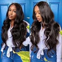 Ishow Hair Human Hair 180% Real HD Lace Wig Body Wave Melt Skin Lace Pre Plucked Raw Human Hair 6x7 Lace Closure Frontal Wig Queen Hair Lightinthebox