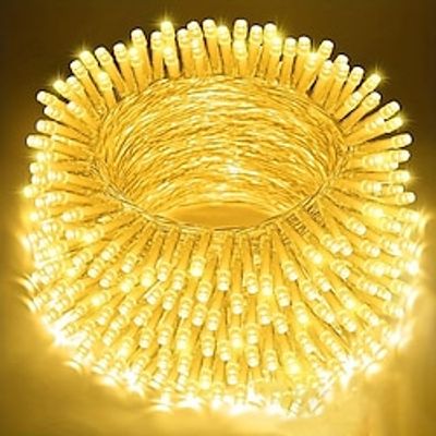 LED Fairy Light Garland Christmas Tree Fairy Light Chain Waterproof Home Garden Wedding Party Outdoor Holiday Decorations Battery Powered New Year, Christmas Decor miniinthebox