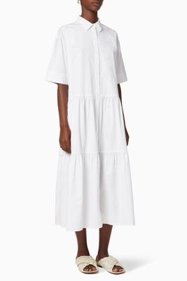 Short-Sleeve Tiered Dress Short-Sleeve Tiered Dress