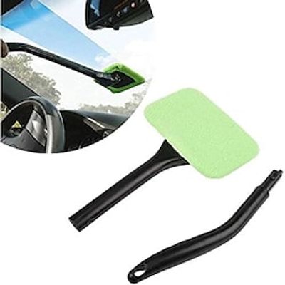 Car Window Cleaner, Windshield Cleaning Tool Auto Glass Cleaner Wiper Cars Interior Exterior Cleaning Tool. miniinthebox