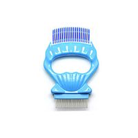 Dog Cat Brushes Grooming Cleaning Pet Grooming Brush ABSPC Brush Dog Clean Supply Pet Hair Remover Easy to Use Removing Matted Tangled Self Cleaning Pet Grooming Supplies Blue miniinthebox - thumbnail