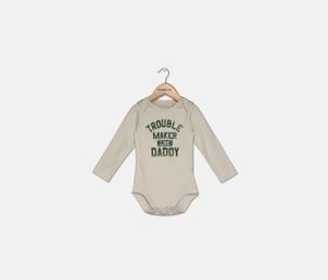 Toddler Boys Graphic Print Long Sleeve Romper  Millstone