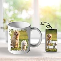 I Ruff You Dog Photo Mug - Heartwarming Dog Photo Mug Design Your Own Coffee Mugs For Your Dog Custom Mug Custom Coffee Mug Personalized Ceramic Mug Customizable Mug Lightinthebox - thumbnail