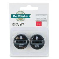 Petsafe 6 Volt Bm RFA 67 Lithium Battery Dual Pack Petsafe 6 Volt Bm RFA 67 Lithium Battery Dual Pack