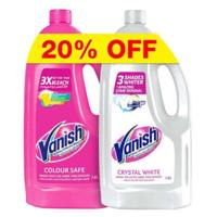 Vanish Liquid Stain Remover Pink+White-900Mlx2 (UAE Delivery Only)