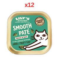 Lily's Kitchen Chicken & Game Pate Wet Cat Food 85G (Pack of 12)