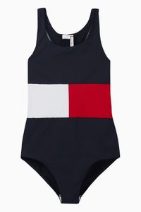 One-Piece Swimsuit in Stretch Recycled Polyester