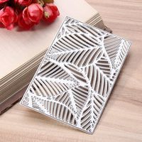 1Pcs Border Leaf Metal Cutting Dies DIY Scrapbooking Decorative Paper Cards Template Cut Dies