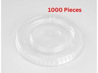 Hotpack Flat Lid For Pet Juice Cup 12/14/16 Oz With Hole 91 Diameter - 1000 Pieces -FLID91