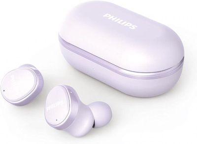 Philips In-Ear True Wireless Earbuds, Purple - TAT4556PP/97