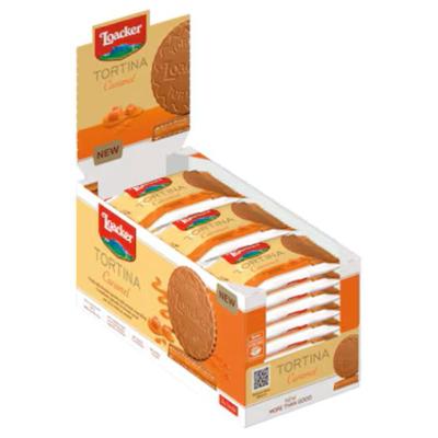 Loacker Tortina Caramel Chocolate Wafer 24X21G