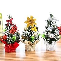 20CM Mini Christmas Tree Holiday Decoration Desktop Decoration Small Tree Gift Holiday Party Supplies Home New Year Christmas Package Tree Desktop Decoration Children's Gift Christmas Tree miniinthebox - thumbnail