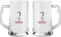 FIFA World Cup Qatar 2022 Beer Glass 500ml Generic (UAE Delivery Only) - thumbnail