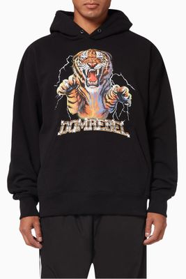 Rage Pullover Hoodie in Cotton Rage Pullover Hoodie in Cotton