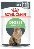 Royal Canin Feline Care Nutrition Digest Sensitive Gravy Wet Food Pouches Cat Food 85g x 12 pcs