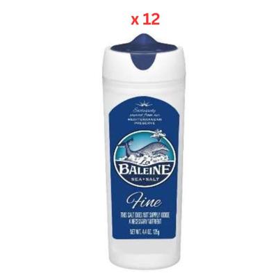 La Baleine Shaker Essential Sea Salt 12X125G