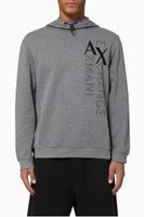 Vertical Logo Jersey Hoodie Vertical Logo Jersey Hoodie