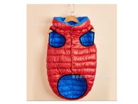 Pets Club Dog Winter Reversible Warm Coat Jacket Wind Proof Red - Small