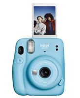 Fujifilm 16654762 Instax Mini 11 Instant Camera, Sky Blue Fujifilm 16654762 Instax Mini 11 Instant Camera, Sky Blue