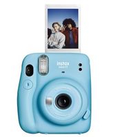 Fujifilm 16654762 Instax Mini 11 Instant Camera, Sky Blue - thumbnail