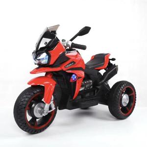 Kids Ride On Electric Trike Motorcycle - Red (12V) (UAE Delivery Only)