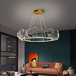 LED Pendant Light Circle Design 6885 cm Lantern Desgin Chandelier Metal Painted Finishes LED 110-120V 220-240V Lightinthebox