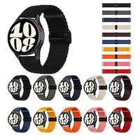 Watch Band for Samsung Galaxy Watch 6/5/4 40/44mm, Galaxy Watch 5 Pro 45mm, Galaxy Watch 4/6 Classic 42/46/43/47mm, Watch 3, Active 2, Gear S3 S2 Fabric Replacement  Strap Breathable Sport Band miniinthebox - thumbnail