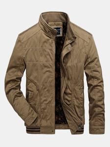 Casual Thicken Stand Collar Jackets