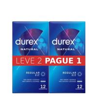 Durex Natural Plus Duo Condoms 2x12