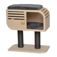 Ebi Atlas 60 Scratching Post For Cats - Brown, 57X30X63Cm