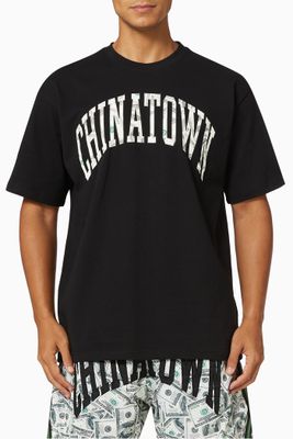 Money Arc T-shirt in Cotton Jersey Money Arc T-shirt in Cotton Jersey