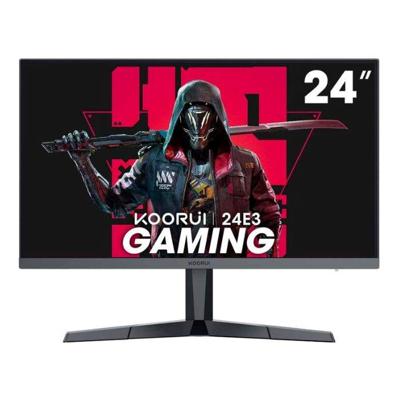 KOORUI Gaming Monitor 24 inch IPS, Full HD1920 x 1080, Display 165Hz, HDMI, Adaptive Sync, Ultra Slim Frame, DisplayPort, Black - 24E3