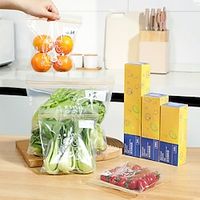 Food Sealing Bags Household Preservation Bags Self Sealing Bags For Refrigeration Plastic Sealing Bags For Refrigerators Food Packaging Bags Food Bags Lightinthebox - thumbnail
