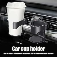 Car Cup Holder Air Vent Outlet Drink Water Coffee Bottle Holder Can Mounts Holders Beverage Ashtray Mount Stand Accessories Lightinthebox - thumbnail