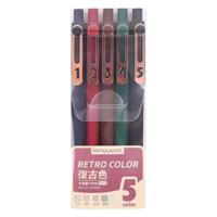 Languo Classic Color Press Gel Pens (Set of 5) - thumbnail