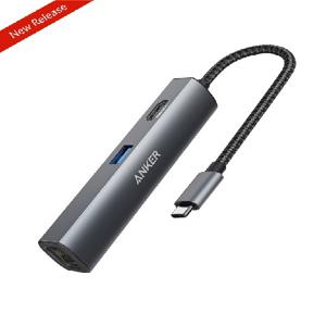 Anker Premium 5-in-1 Hub | Type USB-C | A8338HA1-A| Gray Color