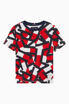 Flag T-shirt in Organic Jersey Flag T-shirt in Organic Jersey